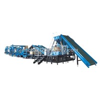 Production Line for Reclaiming Waste Radial Tires