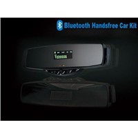 bluetooth handsfree rearview mirror
