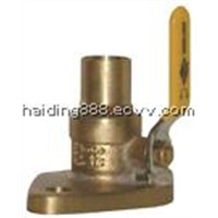 brass flange ball valve