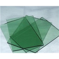 F-green float glass