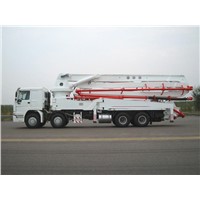 concrete pump truck
