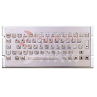 metal PC/kiosk keyboard