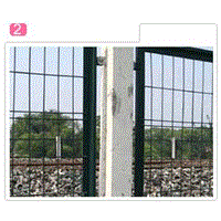 Rail Way Side Fence