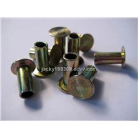 Steel material zinc plated Semi-tubular brake rivets 8x18mm