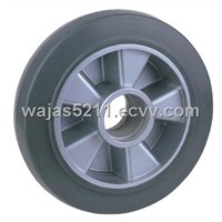 Rubber Wheels with Aluminum Centre (RA100-RA300)