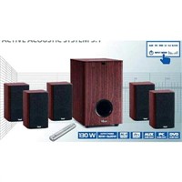 stocklot 5.1 home theater speaker with remote control model : 4028