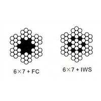 wire rope 6*7 FC / 6*7 IWS