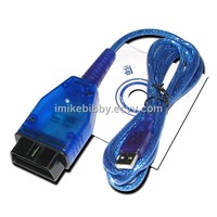 OBD Diagnostic Tool USB KKL VAG-COM For 409.1 (Blue cable)