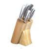 5 PCS Kitchen Knife with Wooden Block (EU-6)