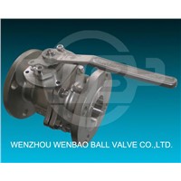 ANSI Two Piece Flanged Ball Valves