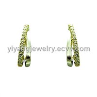 18K Diamond earring (YVE00061)
