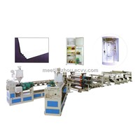 ABS,PS,HIPS and PMMA Sanitary ware Plate, Refrigerator Plate Extrusion Line