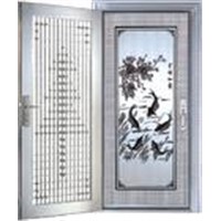Aluminum door