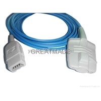 Compatible with GE Datex-Ohmeda Truesat Adult soft tip Spo2 sensor