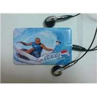 Credit Card Style MP3 Player