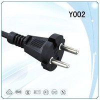 German plug,VDE plug,German power cord