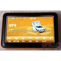 Car GPS with Bluetooth and Wireless Av-in and Rear View