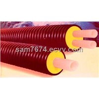 Hdpe Corrugated Jacket Pipe (Heat-Insulation Pipe) Extrusion Line