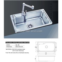 One-Piece Drawing Stainless Sinks (DL-110)