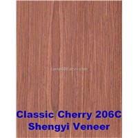 reconstituted engineered wood veneer Classic Cherry 206c