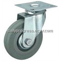 grey rubber caster