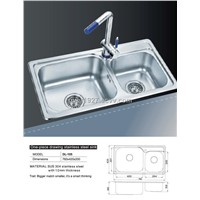 One-Piece Drawing Stainless Steel Sink