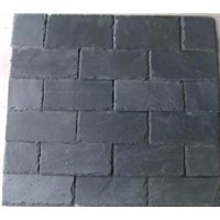 Black roofing slate