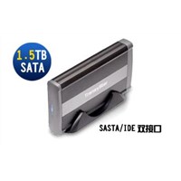 3.5 Inch SATA+IDE Double Interface HDD Enclosure