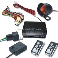 Car Alarm System with Central Lock Built-In