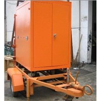 Oil Purifier Plants With Vacuum Pump And Infrared System and Cabinet