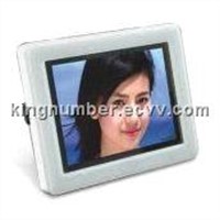 Digital Photo Frame with 2.4-inch TFT Screen and Built-in Clock
