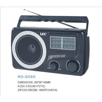 FM/SW/MW 3 Band Portable Radio