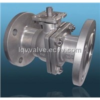 Flanged Ball Valve with Mount Pad