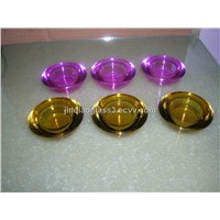 Color Glass Candle Holder