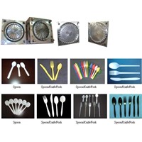 Plastic fork/knife/spoon mould
