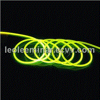 Solide side glow fiber optic