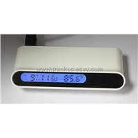 USB2.0 Hub with Temperature and Time Display LCD