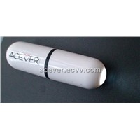 Lipstick Shaped AA Battery Charger with Super Bright LED Light
