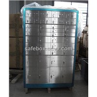 stainless steel safe deposit boxes