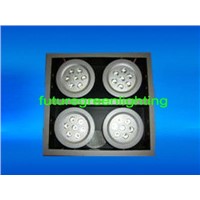 7W LED Downlight AR111 in Single Color (FG-HP-AR111-04-7*1W-R/Y/B/G/W/WW)