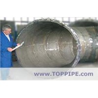 Ceramic lined- composite steel pipes