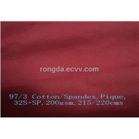 Cotton/Spandex Pique