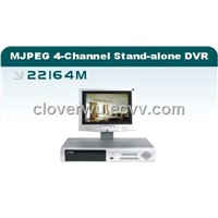 MJPEG 4CH Stand-Alone DVR (22164M)