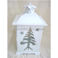 Metal Candle Holder- Christmas Tree Design