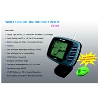 Wireless Dot Matrix Fish Finder (FD19)