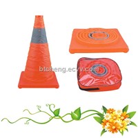 folding traffic cones