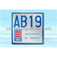 License Plate (LP0013)