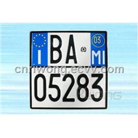Number Plate