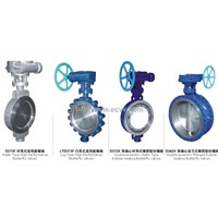 Double Eccentric Soft Seal Butterfly Valves