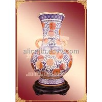 15 Inches Enamel Vase (01A6601)